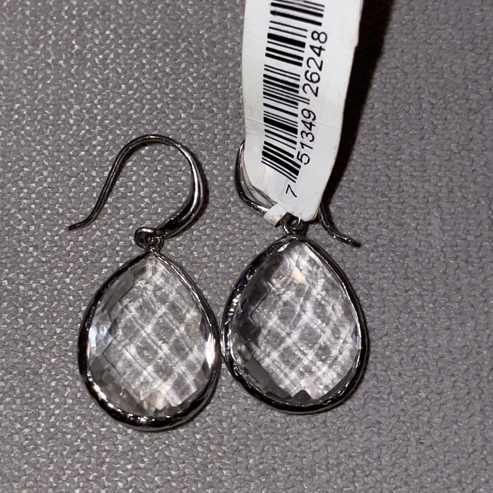 Tear drop earring set